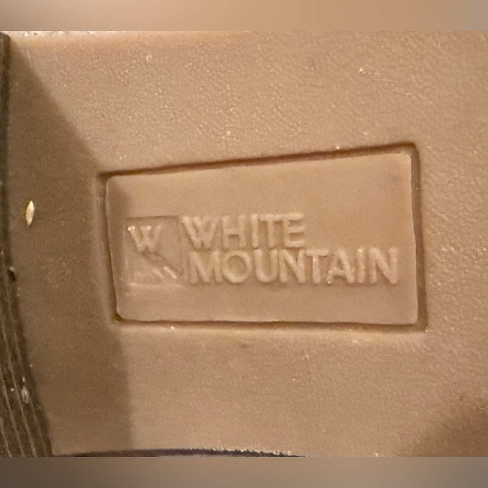 White Mountain Taupe Heeled Boots - Picture 3 of 6